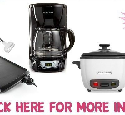Small Appliances Only $9.99! Down From Up To $45!