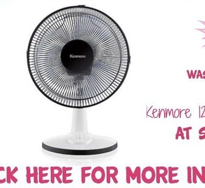 Kenmore 12" Table Fan Just $9.79! Down From $25!