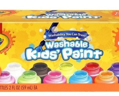 Crayola Washable Kid’s Neon Paint Set 10ct Just $4.99!  Down From $8.99!