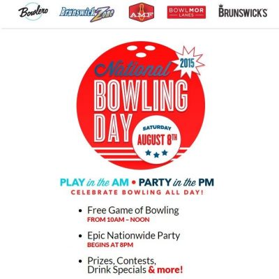 FREE Bowling On National Bowling Day!