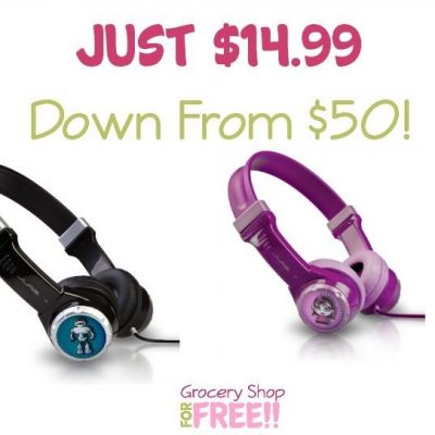 JLab JBuddies Kids Volume Limiting Headphones Just $19.99!  Down From $49!