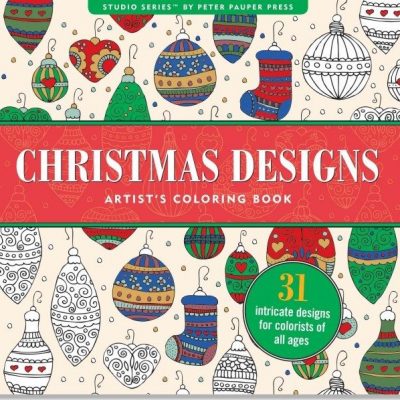 Christmas Designs Adult Coloring Book Only $7.56!