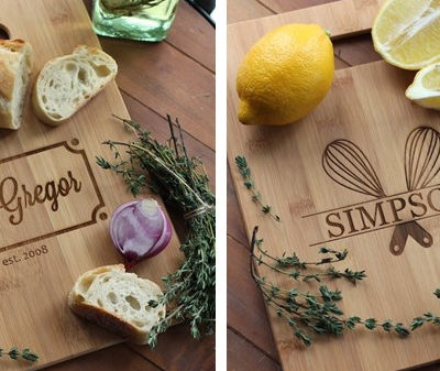 Personalized Cutting Boards Only $18.99!
