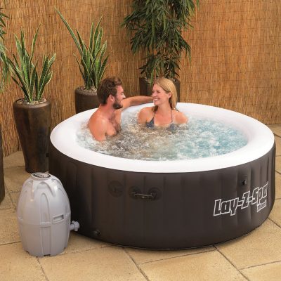 Bestway Lay-Z-Spa Miami Inflatable Hot Tub Just $257.09!  Down From $500!