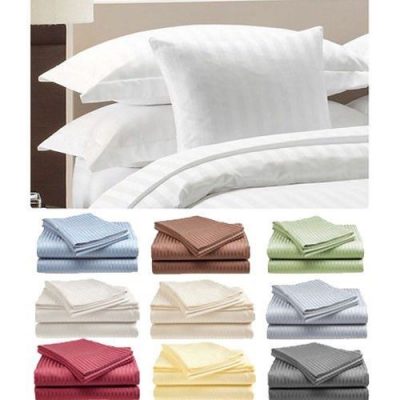 Hotel life Deluxe 100% Cotton Sateen Sheet Sets Just $14.99 PLUS FREE Shipping!