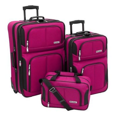 Leisure Trio 3-pc. Luggage Set Only $40.99! Down From $199.99!
