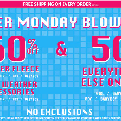EXPIRED:  The Children’s Place 50% Off Sitewide