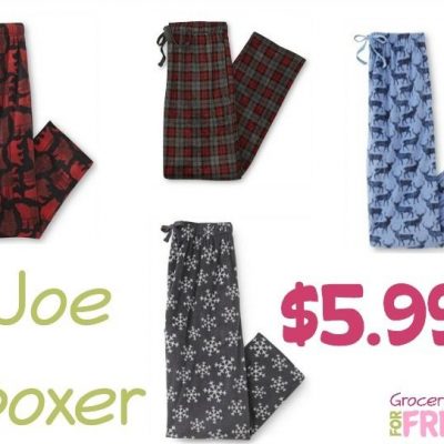 Joe Boxer Men’s Pajama Pants Just $5.99!  Down From $30!