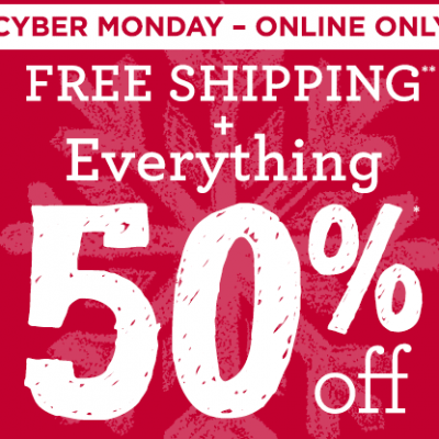 Gymboree 50% Off EVERYTHING PLUS FREE Shipping!