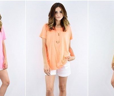 Cotton Boyfriend Top Only $9.99! Down From $19.99!