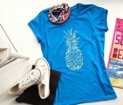 Trendy Pineapple Tees Just $9.99!  (Was $22)