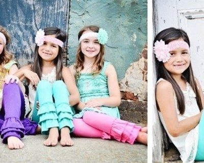 Girls Triple Ruffle Leggings Just $14.99!  (Was $34)
