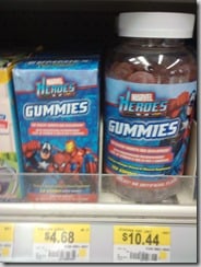 Marvel Heroes Gummy Vitamins–$3.68