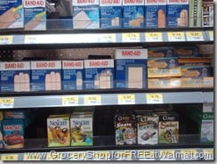 Band-Aids and Neosporin for $1.50 off