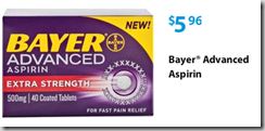 Bayer Advanced Aspirin