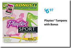 Playtex Tampons