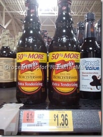 French’s Worcestershire Sauce for $.61!
