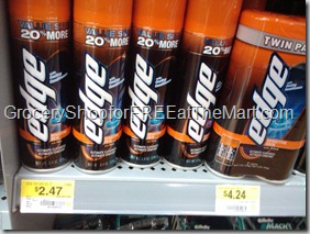 Edge Shave Gel for $1.72