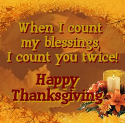 Happy Thanksgiving!