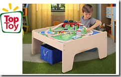 Wooden Train & Activity Table for $59!