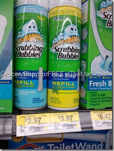 Scrubbing Bubbles One Step Refill 9-9-11