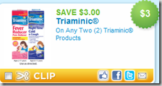 New Printable Coupons for Triaminic!