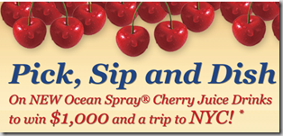 BOGO FREE Ocean Spray Cherry Juice!