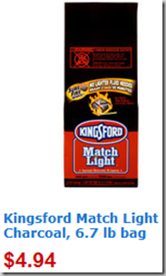 FREE Kingsford Charcoal!  Move Quickly!