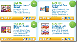 New Kellogg’s Breakfast Coupons!
