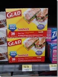 Glad Sandwich bags