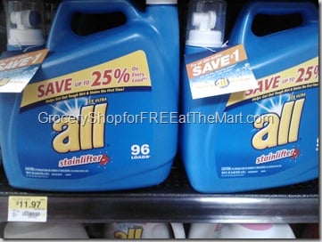 Big 96oz+ Bottles of All Detergent Starting at $7.77!