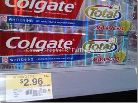 Save $1 on Colgate Total Advanced Toothpaste!