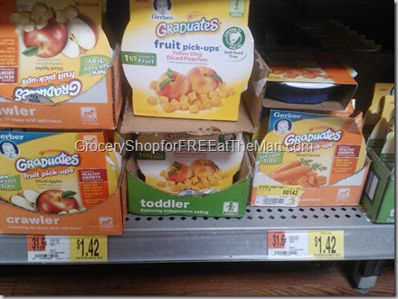 Gerber Graduates Fruit or Veggie Pick Ups