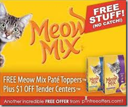 FREE Meow Mix Pate Toppers!
