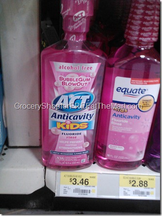 ACT Anticavity Kids Rinse