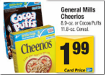 General Mills Cereal Just $1.49!