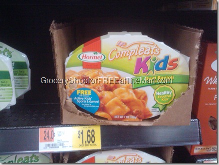 Hormel Kids Compleats