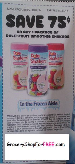 Dole Shaker