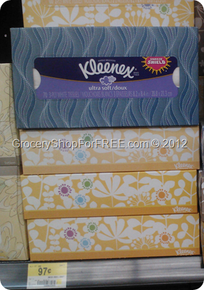 Kleenex Facial Tissue Just $.79!