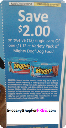 Mighty Dog coupon