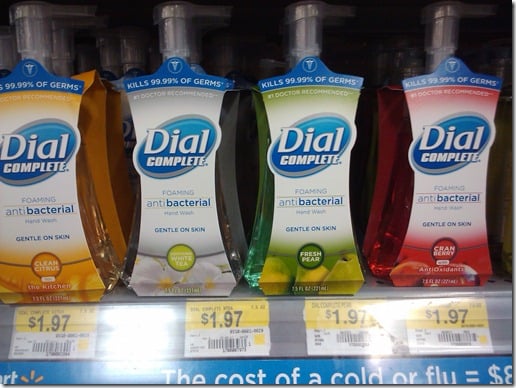 Dial Complete Foaming Handsoap Just $1.47 at Walmart!