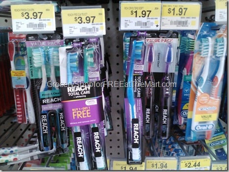 Reach Toothbrushes Just $1.49 each!