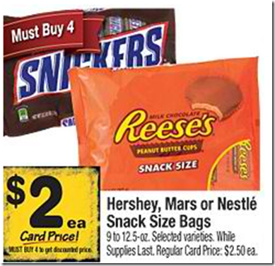New Price Match and Coupon for Mars Halloween Candy!