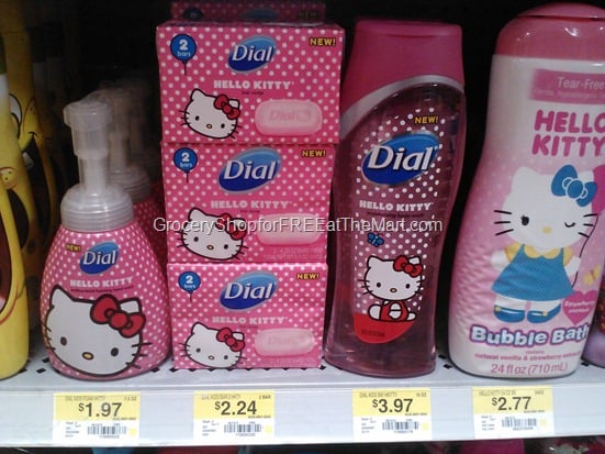Walmart Coupon Matchup: The Dial Hello Kitty Coupons are Back!