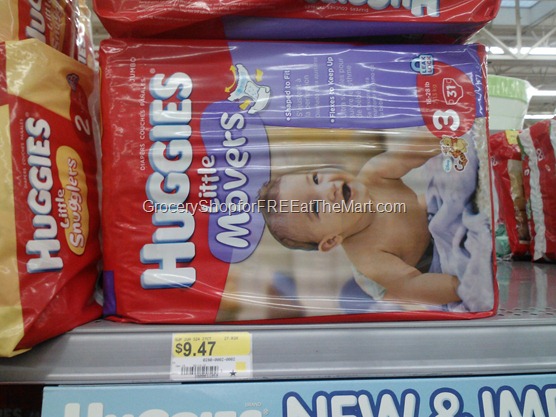 Huggies Movers Diapers at Walmart