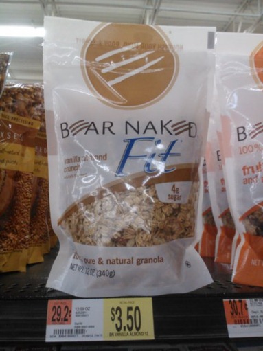 Bear Naked Fit Cereal at Walmart