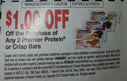 Premier Protein Bars 