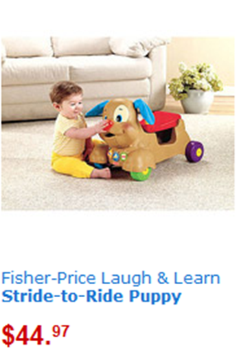Fisher-Price Stride to Ride Puppy