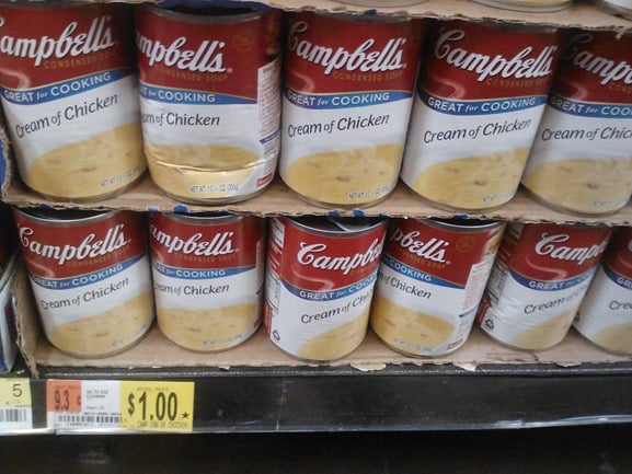 Campbells Great for Cooking Soup