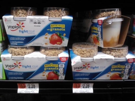Yoplait Light Yogurt with Granola
